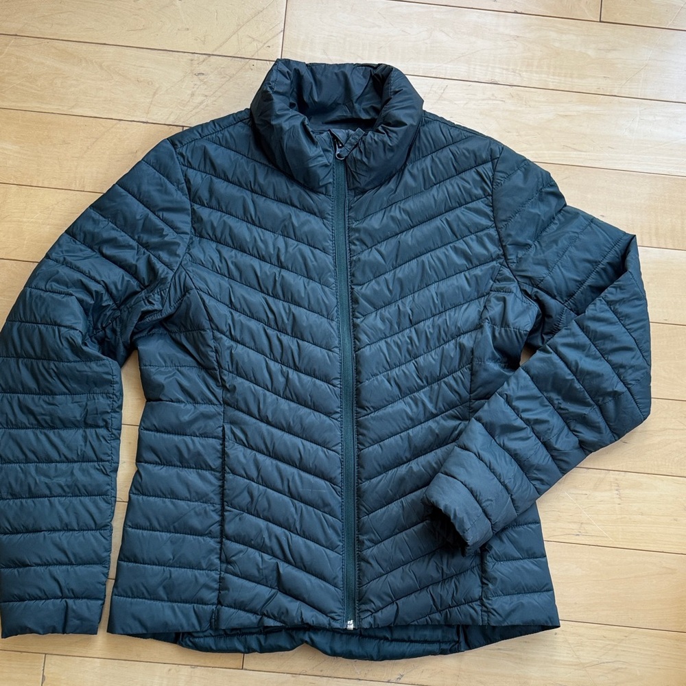 Old Navy Women's Teal Puffer Jacket